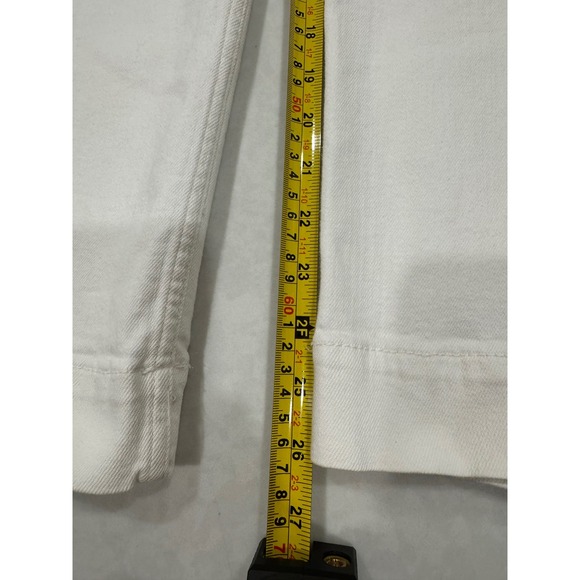 ANTHROPOLOGY MAEVE "THE COLETTE" Women's Size 26 White - Picture 7 of 11